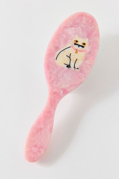 Solar Eclipse Hand-Painted Amazing Hair Day Paddle Brush