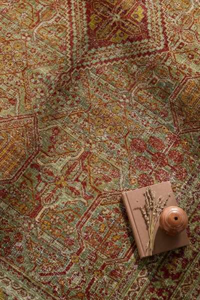 District Loom Vintage Turkish Scatter Rug No. 031