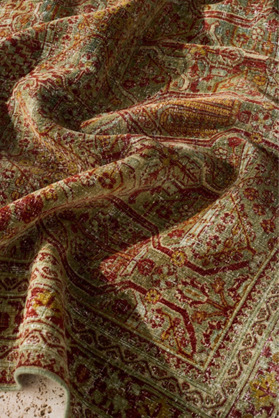 District Loom Vintage Turkish Scatter Rug No. 031