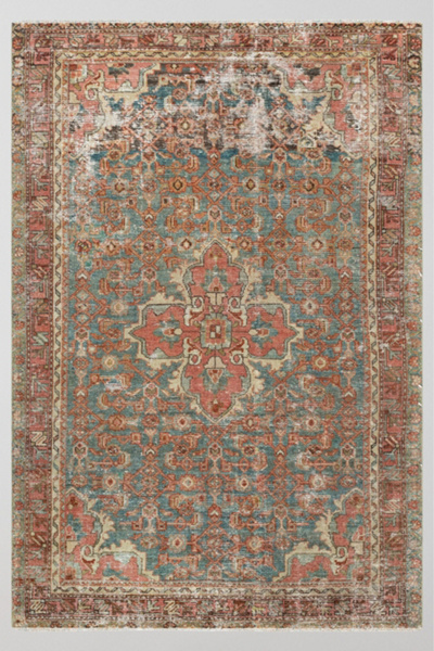 District Loom Vintage Scatter Rug No. 029