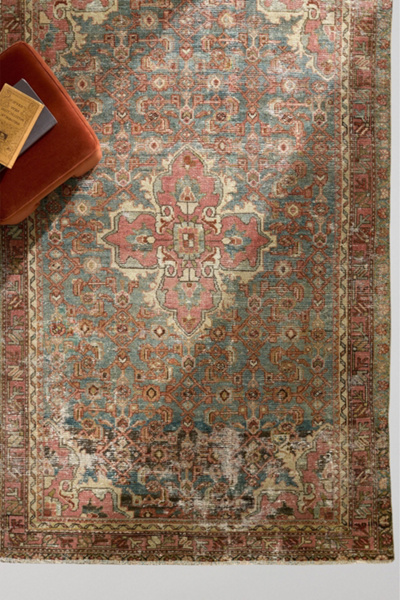 District Loom Vintage Scatter Rug No. 029