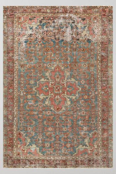District Loom Vintage Scatter Rug No. 029