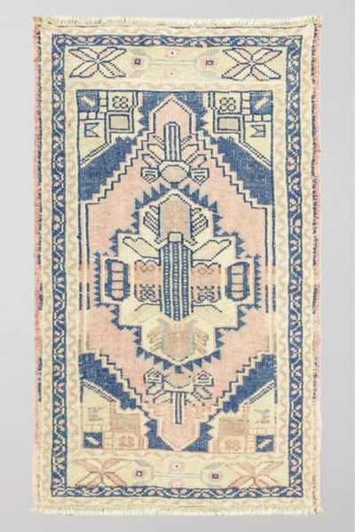 District Loom Vintage Turkish Mini Rug No. 691
