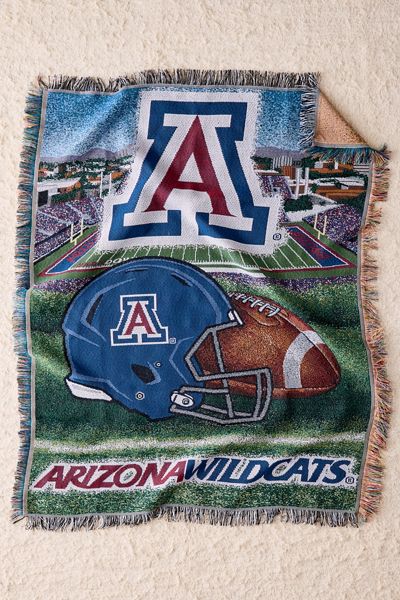 NCAA Homefield Advantage Team Tapestry Throw Blanket