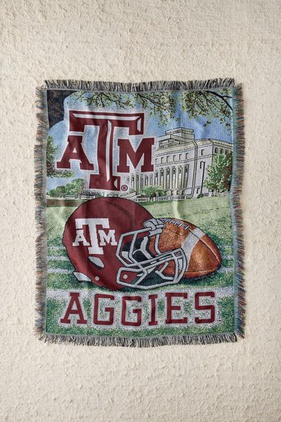 NCAA Homefield Advantage Team Tapestry Throw Blanket