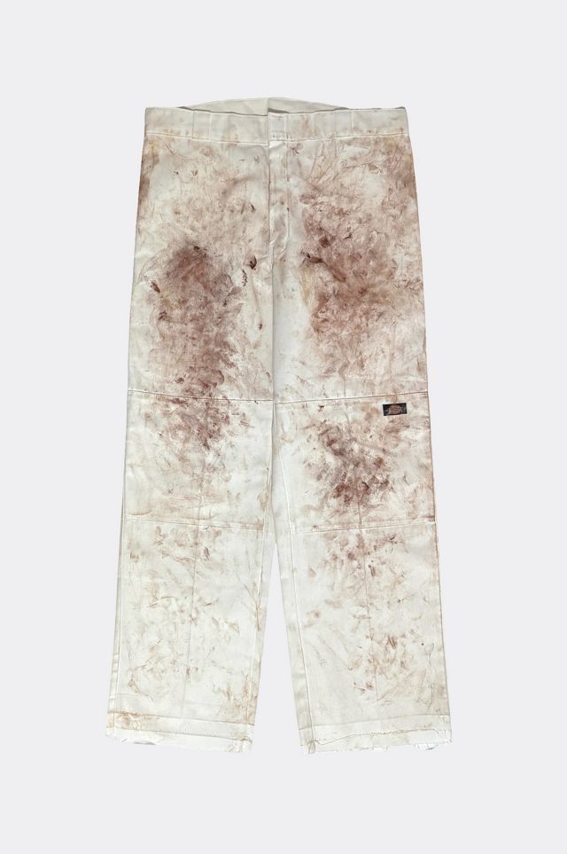 Vintage 2000's Dickies Painted Double Knee Workwear Painter Pants