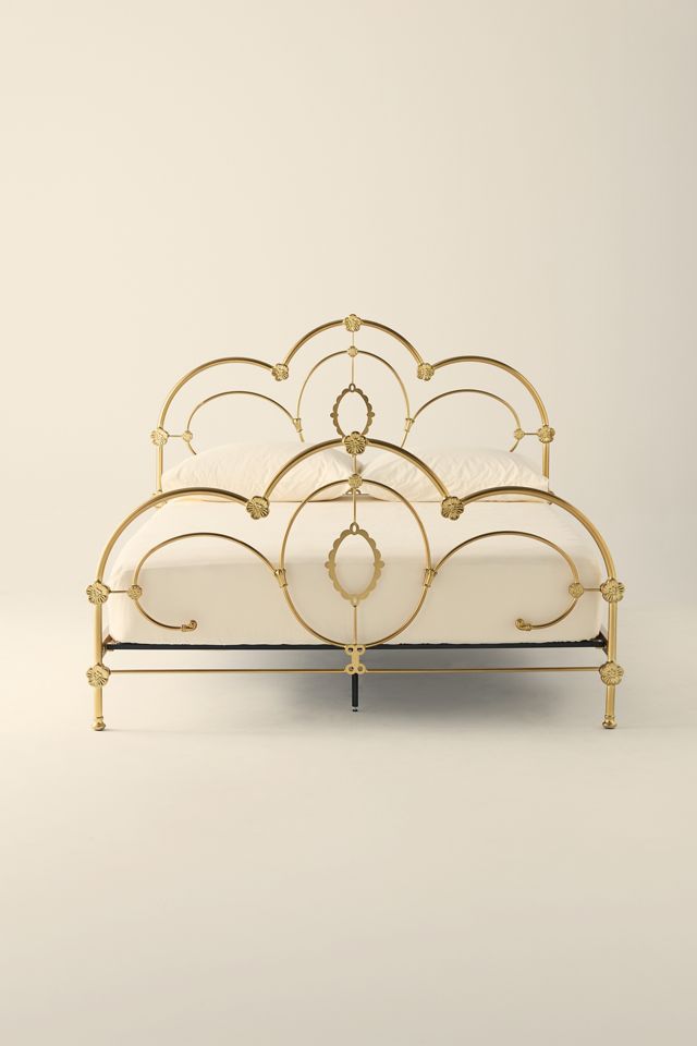 Isabel Coquette Metal Plated Bed #1