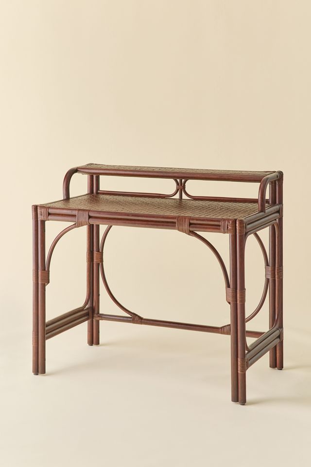 Cairn Looped Rattan Writing Desk #2