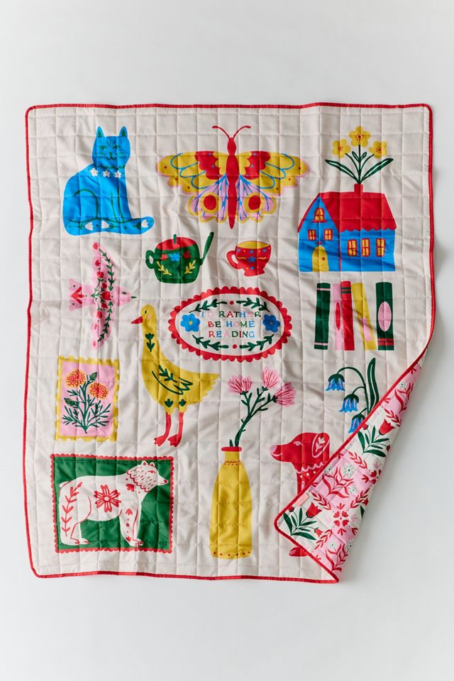ban.do Quilted Patchwork Throw Blanket #1