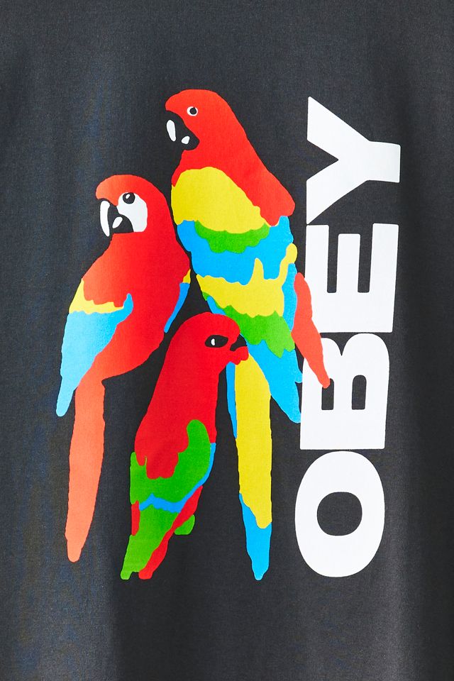 T-shirt graphique Parrots OBEY #1