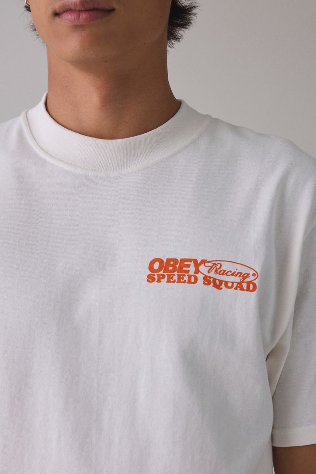 T-shirt graphique Speed Squad poids lourd OBEY #3