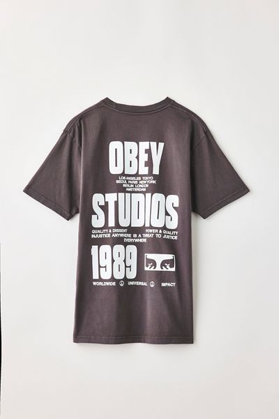 OBEY Stamped Graphic Tee