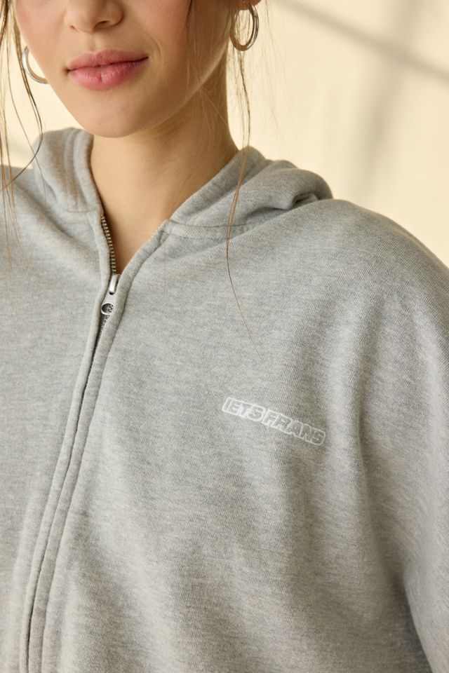 iets frans… Harri Piped Bubble Hem Zip-Up Hoodie Sweatshirt #2