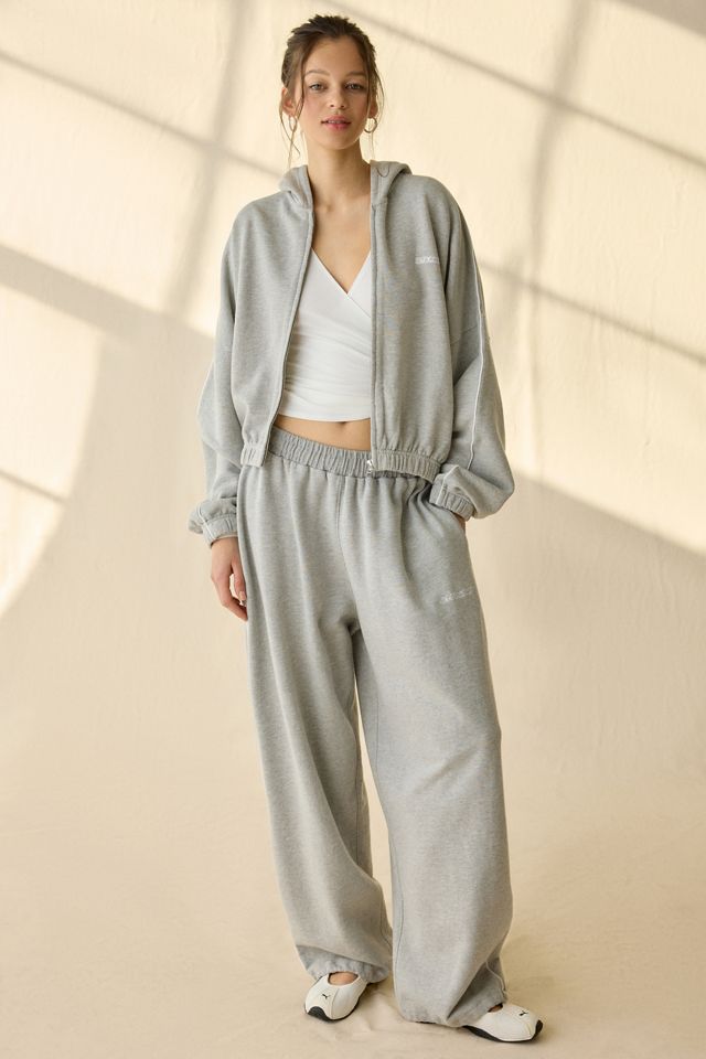 iets frans… Harri Piped Bubble Hem Zip-Up Hoodie Sweatshirt #3
