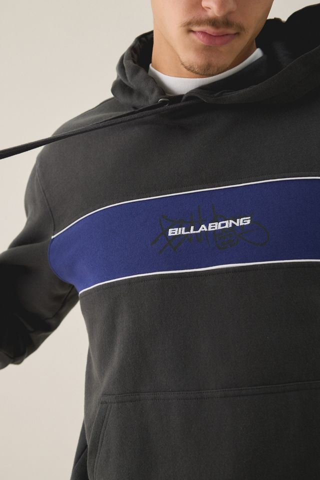 Billabong Bad Dog Shrapnel Paneled Hoodie Sweatshirt #1
