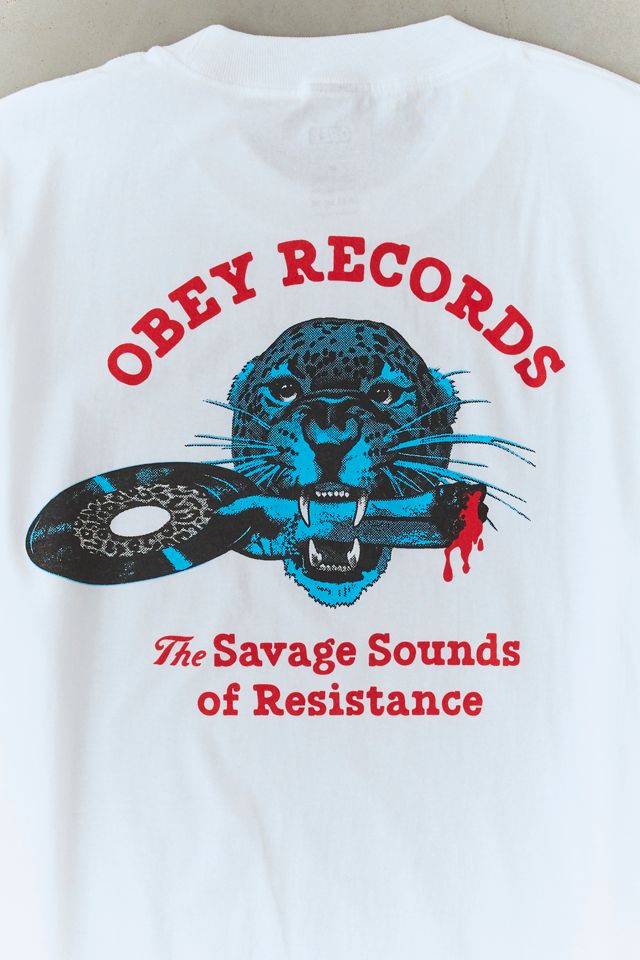 T-shirt graphique léopard OBEY #2