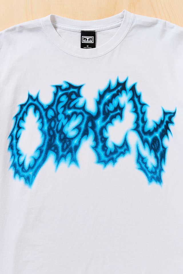 T-shirt graphique avec logo Jagged exclusif UO OBEY #1