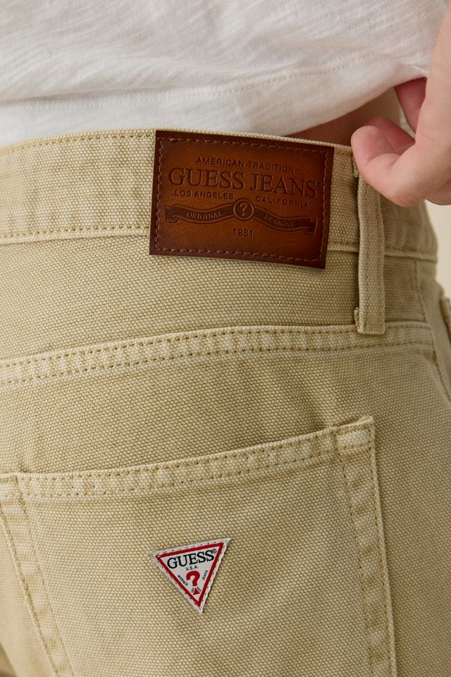 GUESS JEANS G18 Relaxed Canvas Pants #3