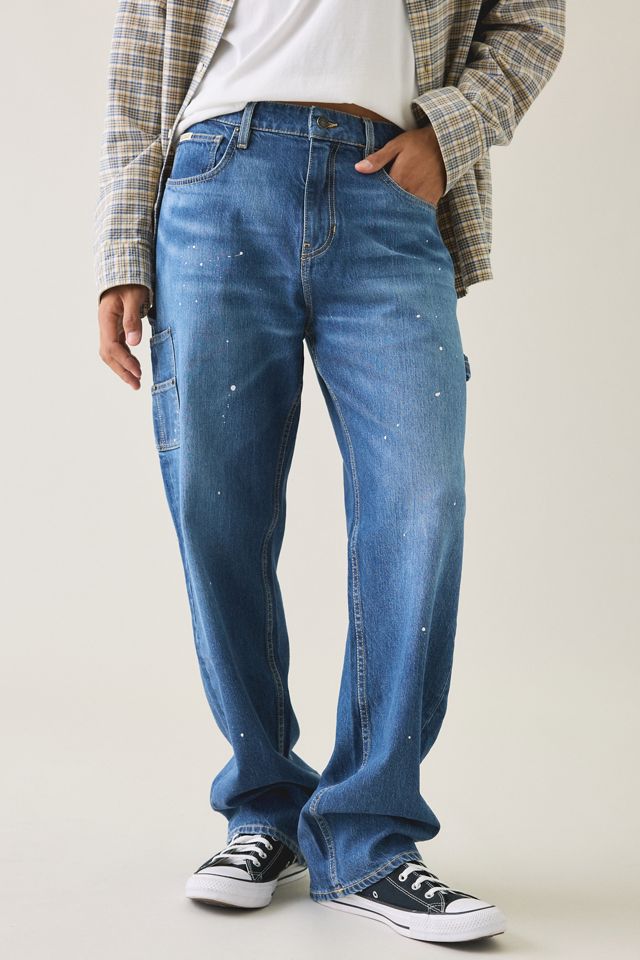 GUESS JEANS X Minions Relaxed Fit Carpenter Jeans #1