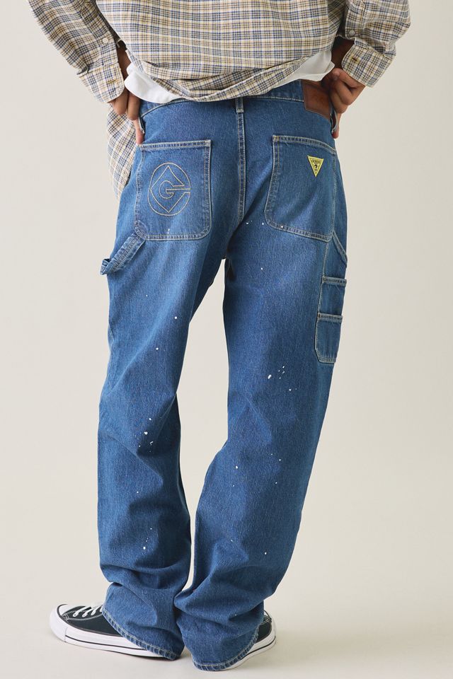 GUESS JEANS X Minions Relaxed Fit Carpenter Jeans #3