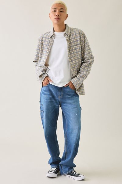 GUESS JEANS X Minions Relaxed Fit Carpenter Jeans