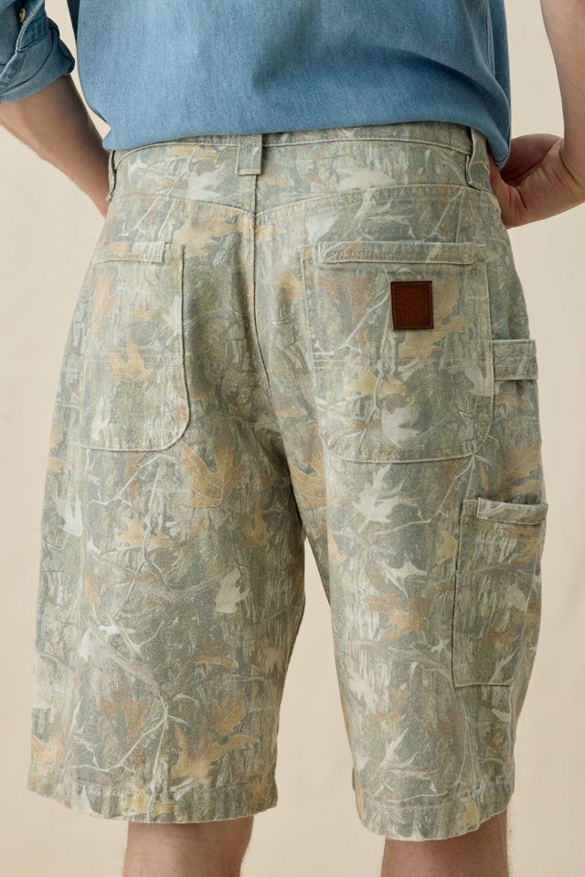 GUESS JEANS Camo Canvas Utility Shorts #1