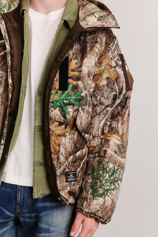 Alpha Industries Lee Realtree Puffer Parka Jacket #1
