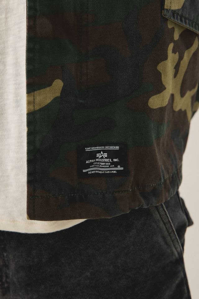 Alpha Industries M-65 Camo Surplus Field Jacket #2