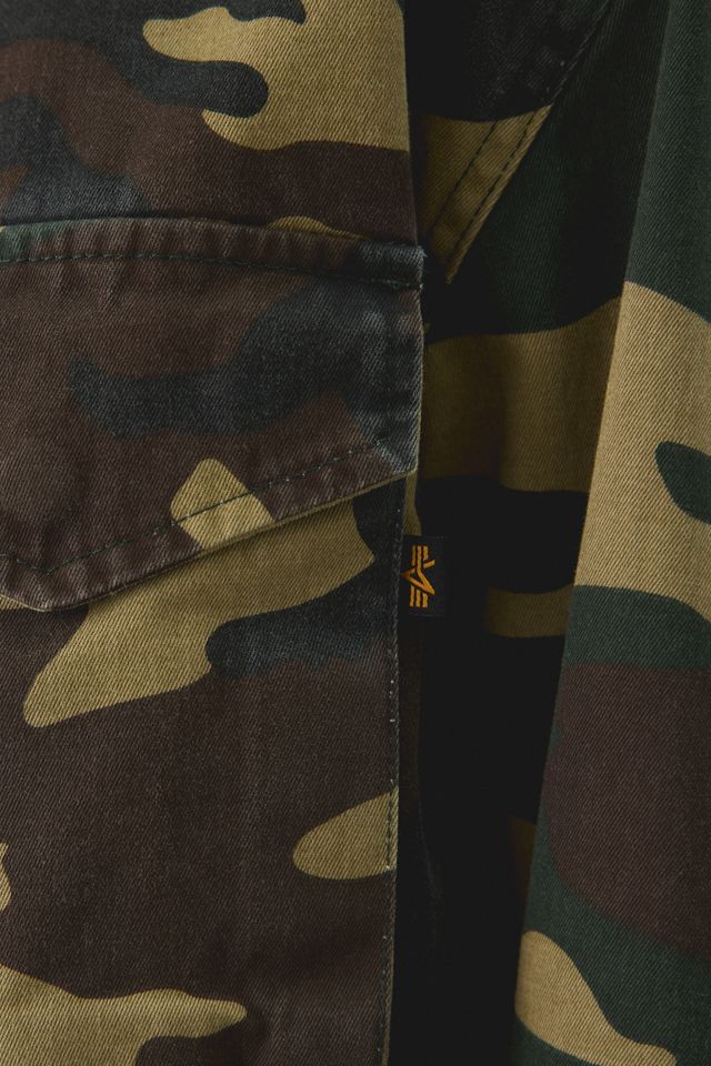 Alpha Industries M-65 Camo Surplus Field Jacket #3
