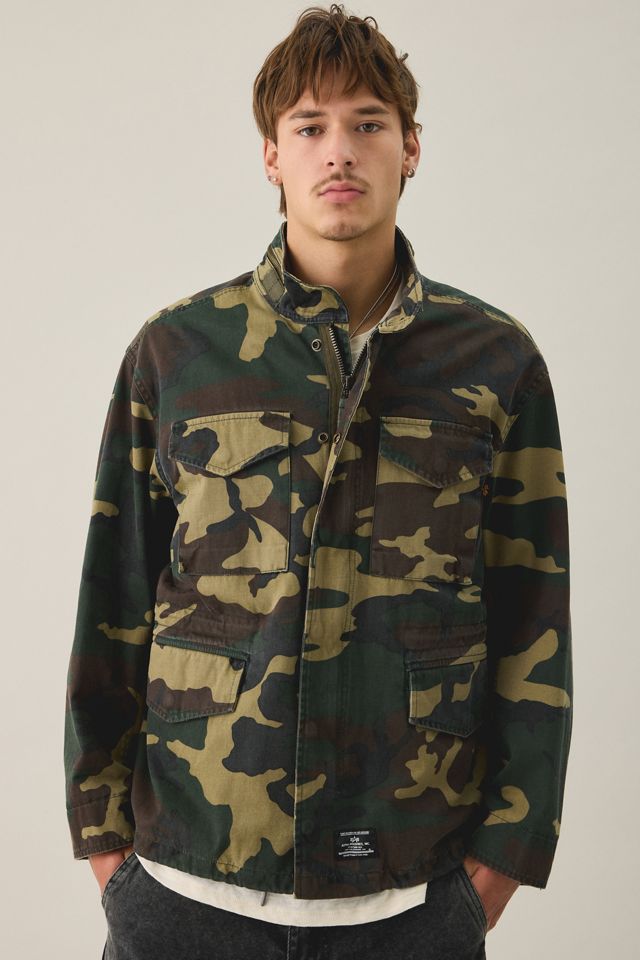 Alpha Industries M-65 Camo Surplus Field Jacket #4