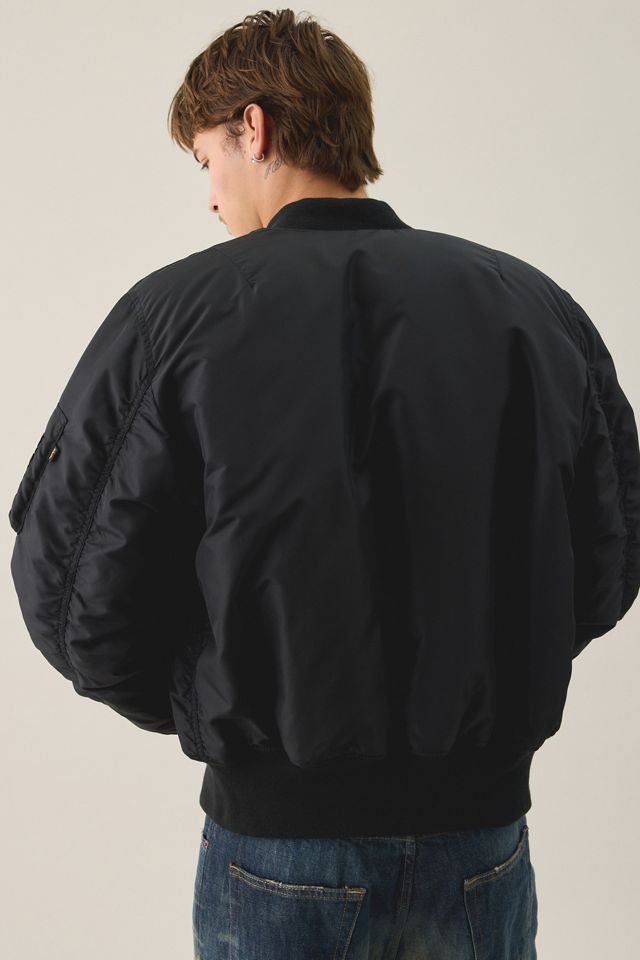 Alpha Industries X Daft Punk Reversible Graphic Bomber Jacket #1
