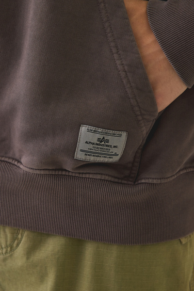 Alpha Industries Freight Flyers Graphic Hoodie Sweatshirt