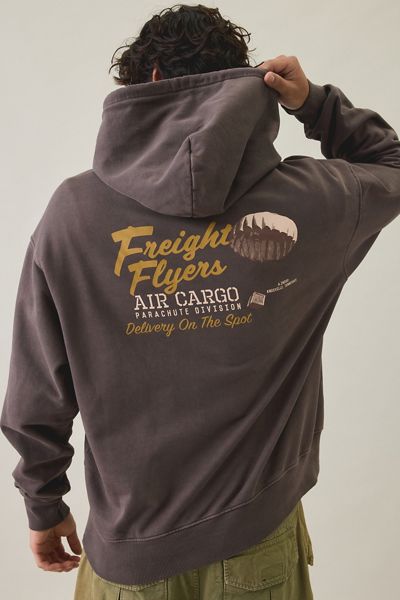 Chandail à capuchon graphique Freight Flyers d'Alpha Industries
