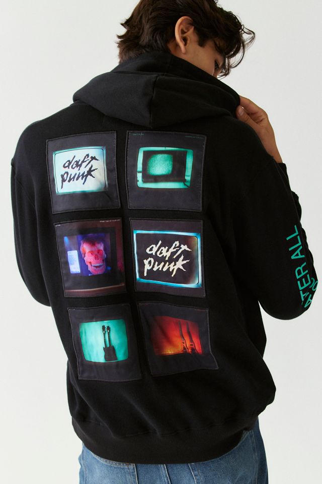 Alpha Industries X Daft Punk Graphic Hoodie Sweatshirt #4