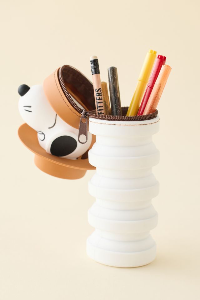 Peanuts Spike Collapsible Stand Up Pencil Case #1