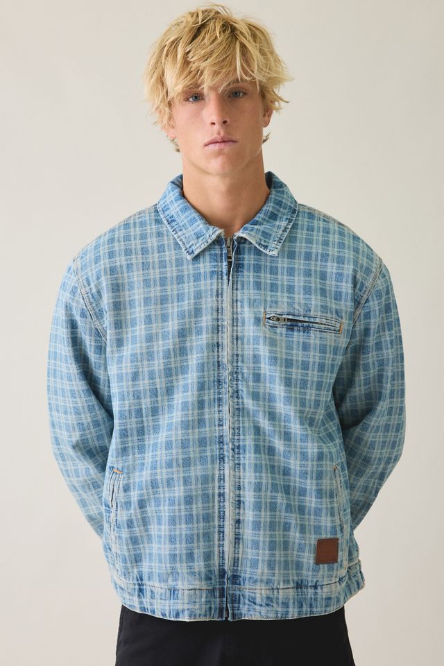 GUESS JEANS Detroit Plaid Work Jacket #3