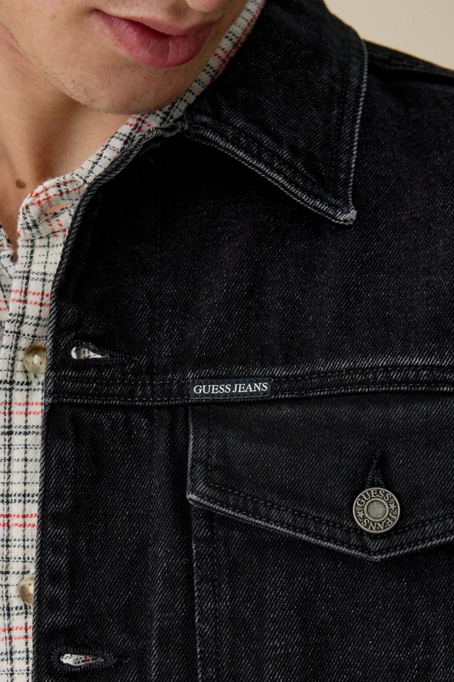 GUESS JEANS Oversized Trucker Jacket #3