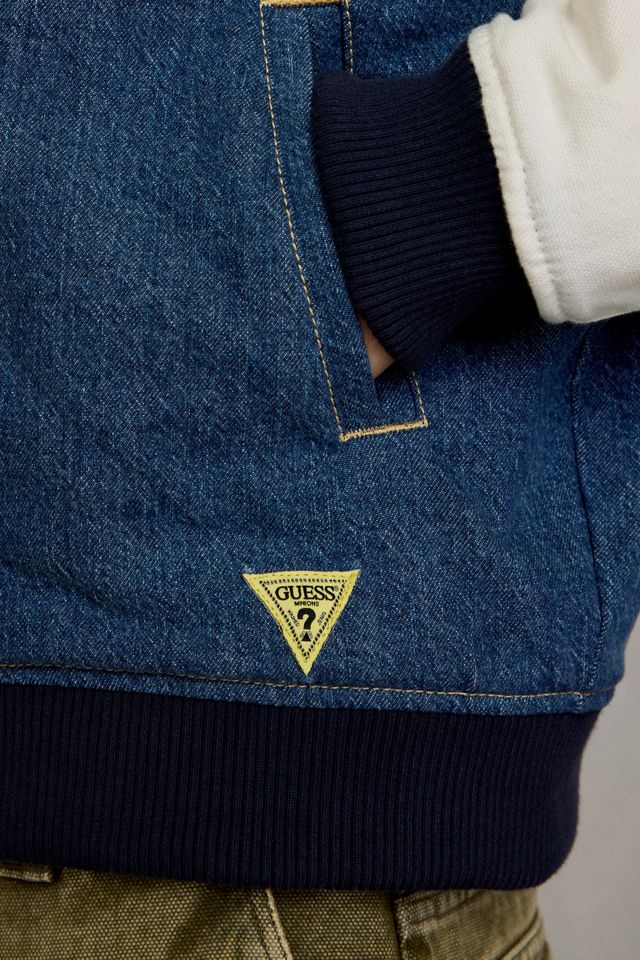 GUESS JEANS X Minions Letterman Jacket #3