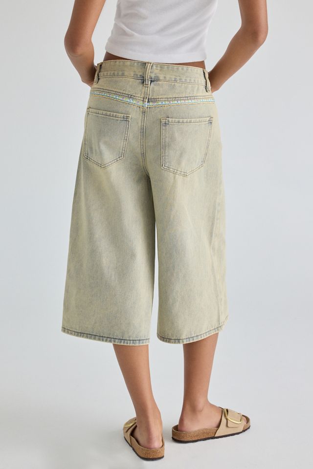 Daisy Street Bronte Vintage Wash Baggy Jorts #4