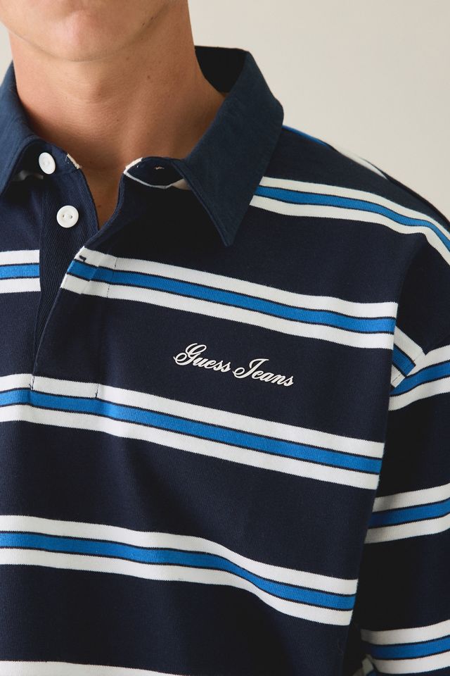 GUESS JEANS Striped Boxy Fit Tee #2