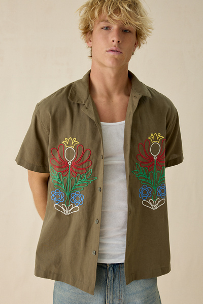 OBEY Perry Woven Button-Down Shirt