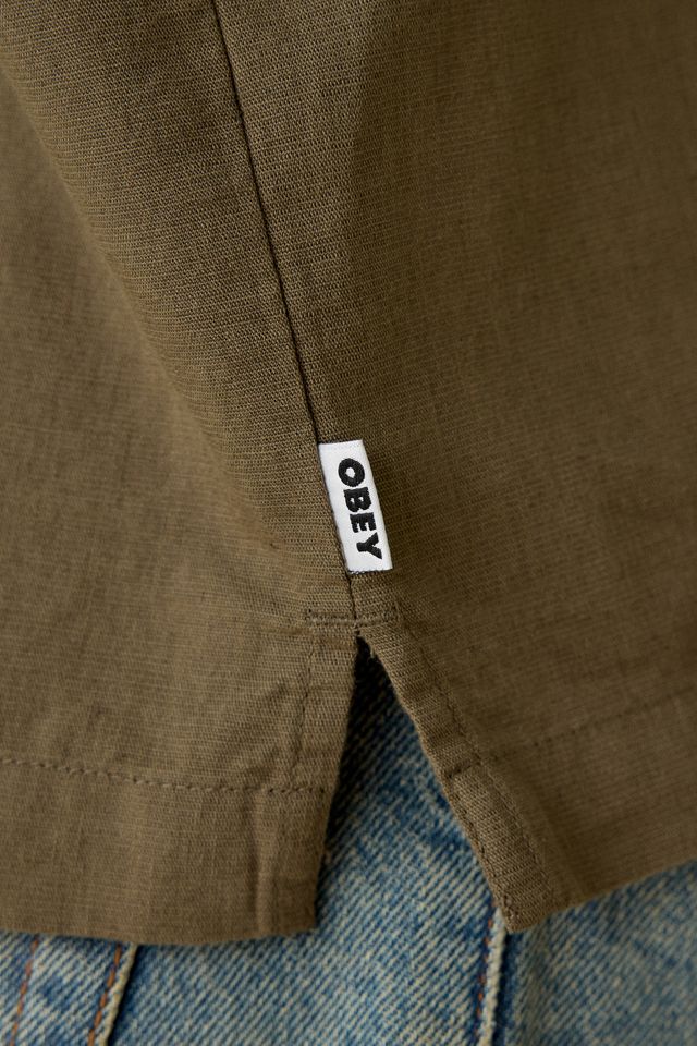 Chemise tissée à boutons Perry OBEY #2