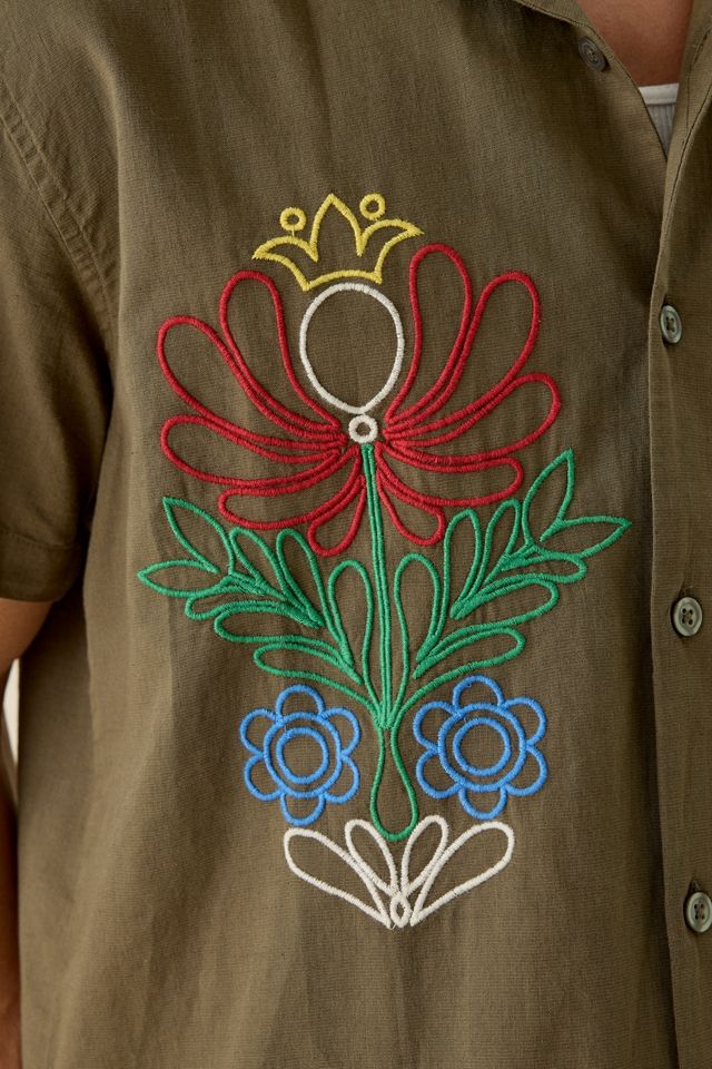Chemise tissée à boutons Perry OBEY #3