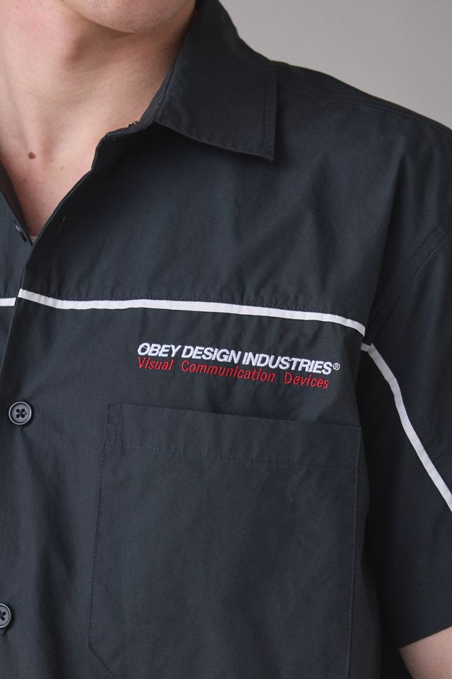 Chemise tissée à manches courtes OBEY Camber #2
