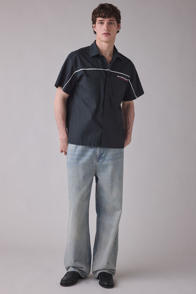 Chemise tissée à manches courtes OBEY Camber #3