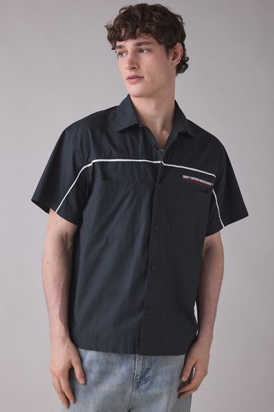Chemise tissée à manches courtes OBEY Camber