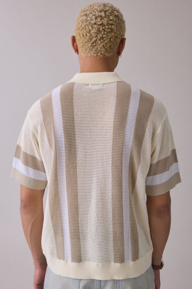 Chandail polo rayé Seth OBEY #1