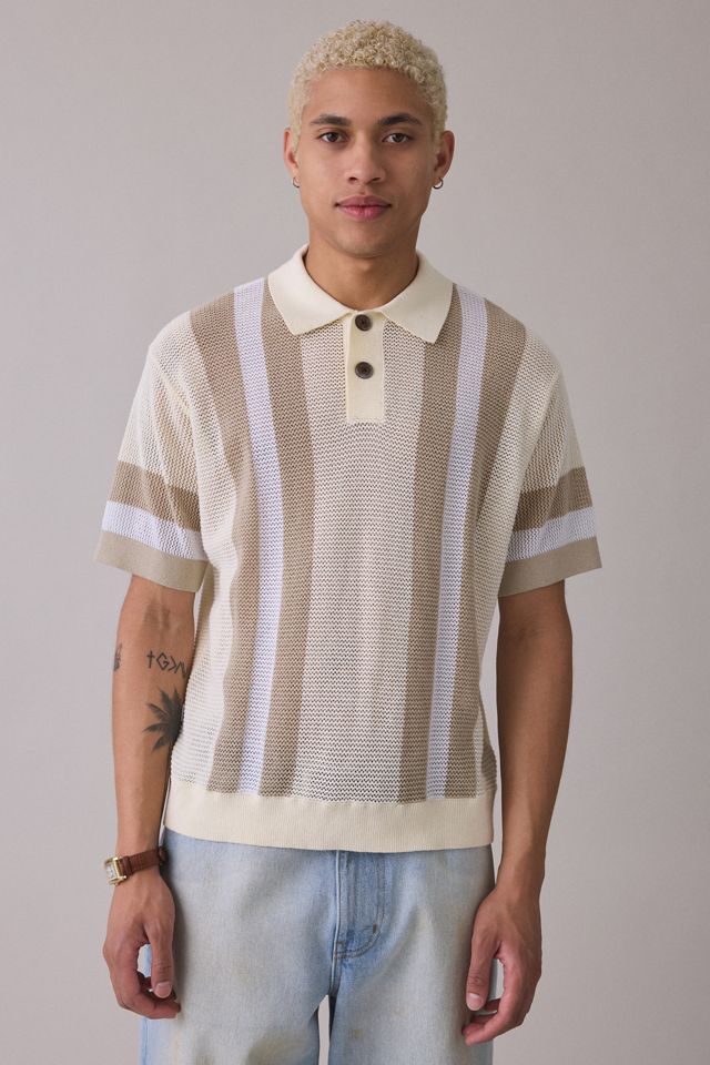Chandail polo rayé Seth OBEY #2