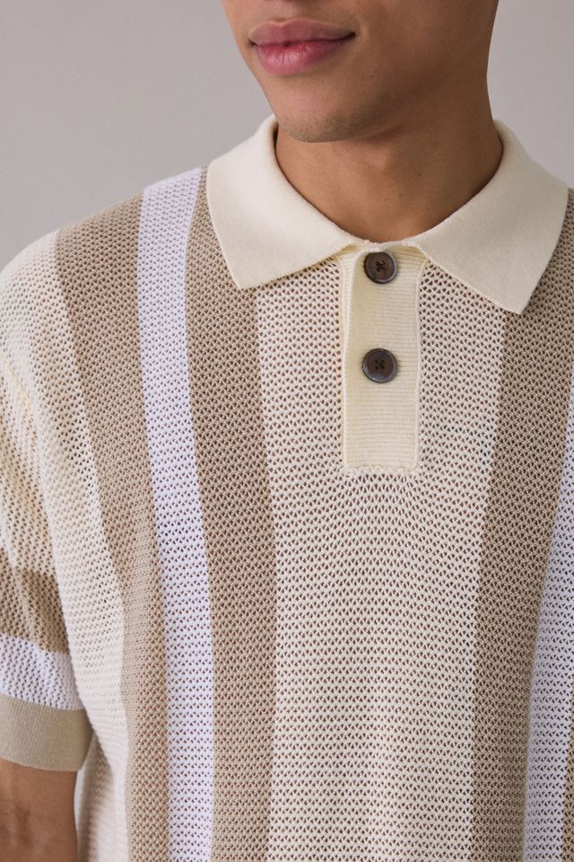 Chandail polo rayé Seth OBEY #3
