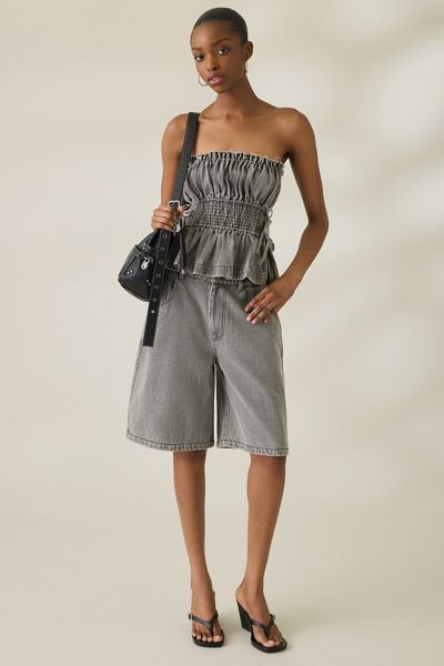 Muse Assembly Flora Mid-Rise Baggy Jorts